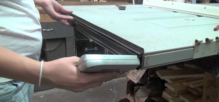 damaged steel door repair La Habra