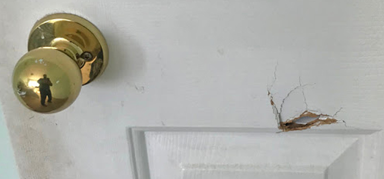 interior door hole repair La Habra
