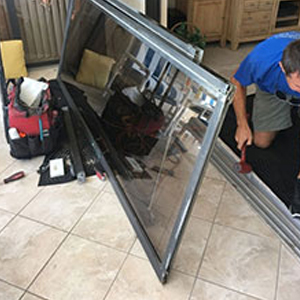 sliding glass door frame repair La Habra